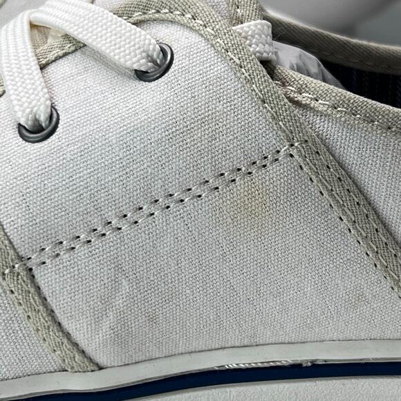 Vionic 45 Bryson Lace Up Canvas Sneakers White TVM4059 Men\'s 8 M (D) NWD FLAW main image 11